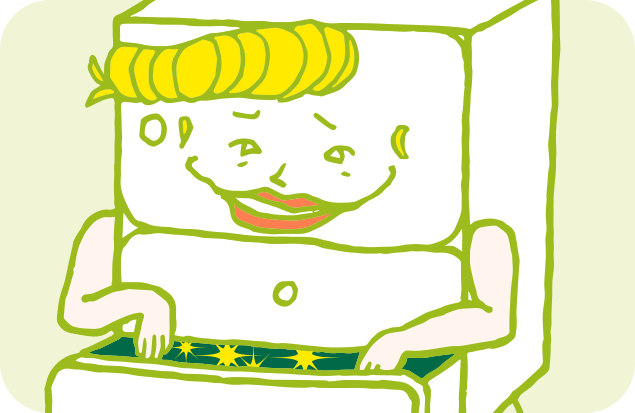 計画通りにことが進み、悪い顔で笑うグレテルのイラスト