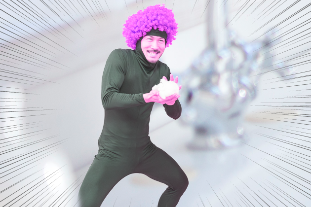 ホコリ怪人の写真