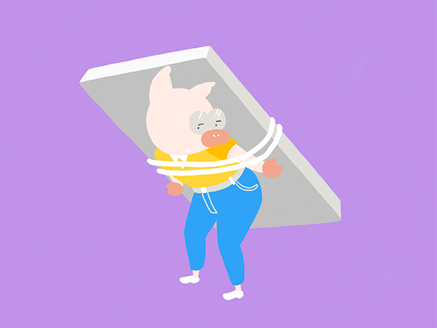 トン十郎のイラスト