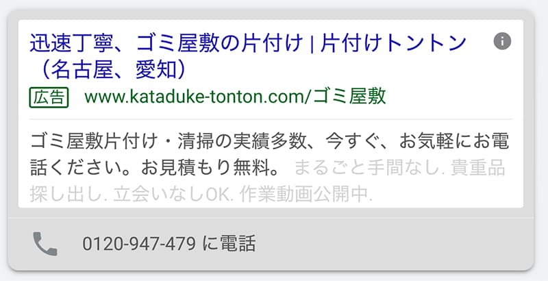 Google広告の写真