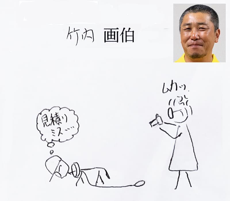 竹内の書いたイラスト