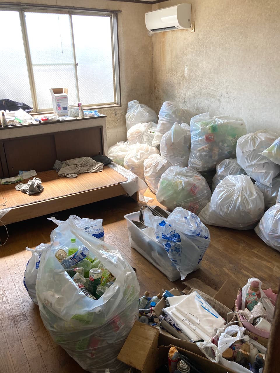 片付け前のお部屋の様子
