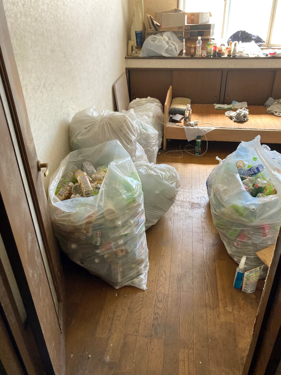 片付け前のお部屋の様子