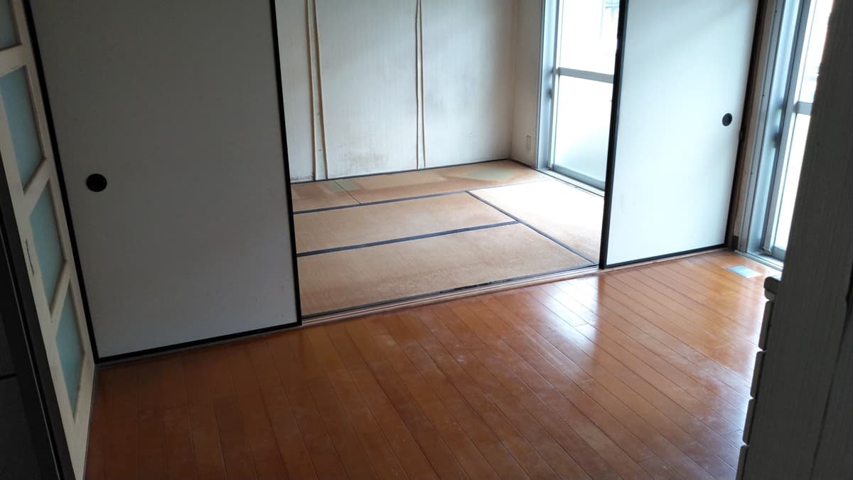 片付け後のお部屋の様子