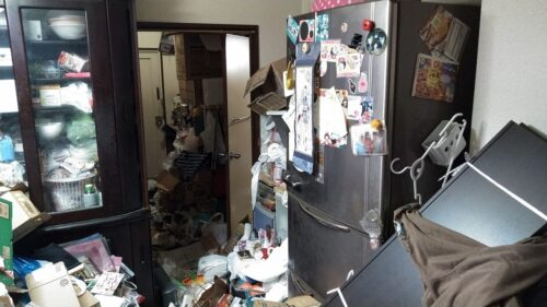 片付け前のお部屋の様子