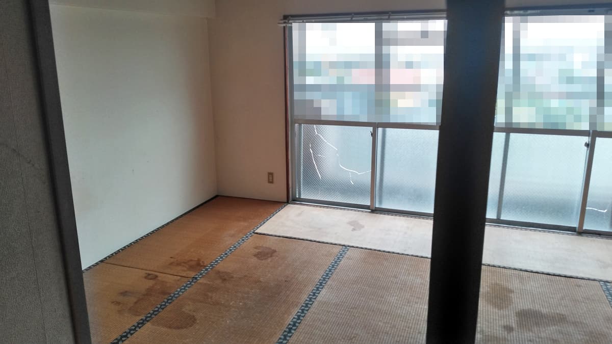 清掃後のお部屋の様子